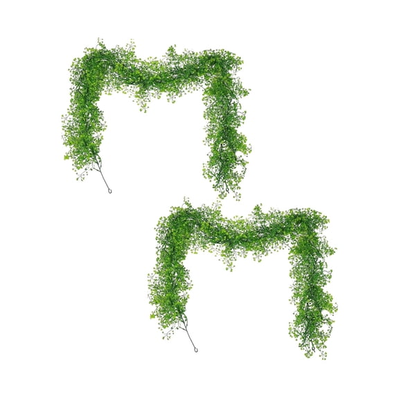 1.75 Meter Simulation Admiralty Willows Rattan Home Holiday Party Decoration Outdoor Indoor Wedding 2PC