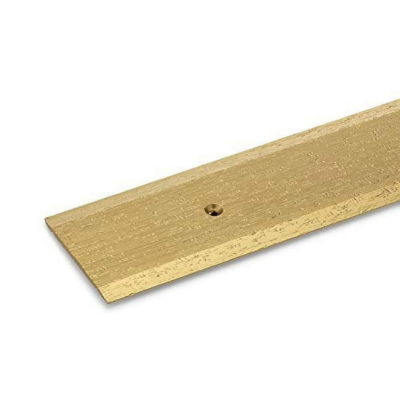 1.75" Mini Threshold/Seam Binder Hammered Finish (6 FT, Satin Gold)