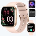 thumbnail image 1 of 1.75" Smart Watch for Women Men,2026 Bluetooth Calls /Answer Smartwatch for Android Iphone, IP68 Waterproof Fitness Tracker, 100+ Sport Modes,Music,Pedometer,Gifts,5–7 days of usage time，Pink, 1 of 12
