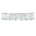 thumbnail image 1 of 1.75 ctw Wedding Band for Women - 14K White Gold Moissanite Stackable Eternity Ring, 1 of 5