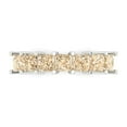 thumbnail image 1 of 1.75 ctw Wedding Band for Women - 14K White Gold Natural Morganite Stackable Eternity Ring, 1 of 6