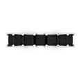 thumbnail image 1 of 1.75 ctw Wedding Band for Women - 18K White Gold Natural Onyx Stackable Eternity Ring, 1 of 6