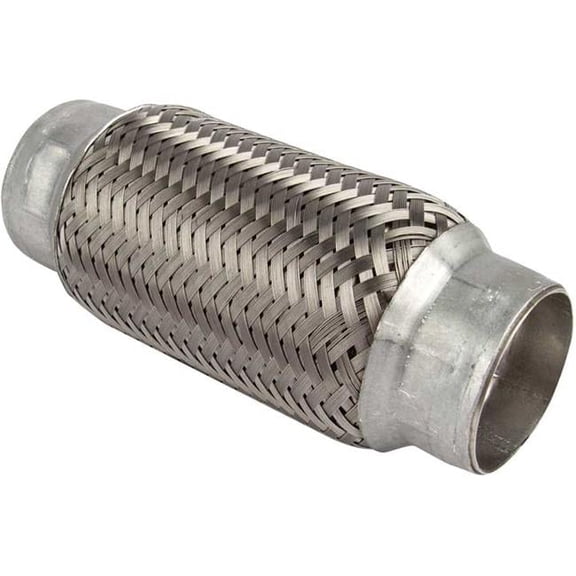 1.75 in. Core No Necks 6 in. OAL Flex Pipe with Inner Braid