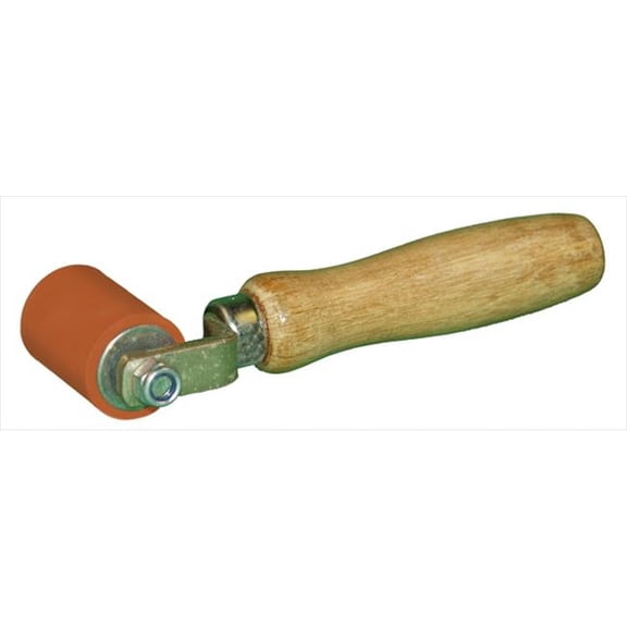 AJC Tools 1.75" Silicone Seam Roller with Wood Handle