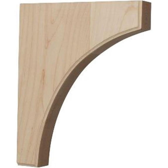1.75 in. W x 10 in. D x 12 in. H Clarksville Architectural Bracket, Red Oak