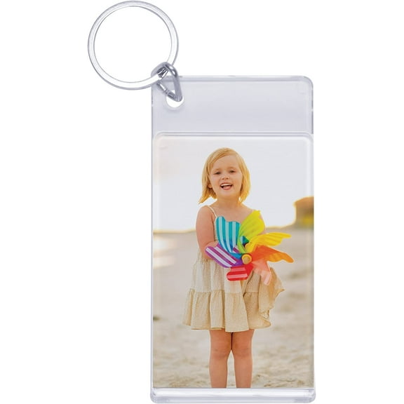 1.75" x 2.75" Slip-In Acrylic Photo Keychains - Pack of 144