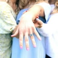 thumbnail image 1 of 1.75 ct Radiant Cut Simulated Turquoise Solitaire 14K Rose Gold Womens Engagement Ring, 1 of 3