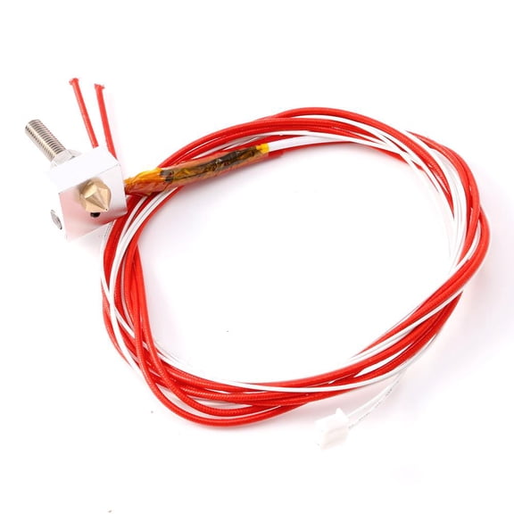1.75mm 12V 0.4mm MK8 NozzleMetal Hotend Hotend Assembly Extruder Replacement 3D Printer Accessories for Printer