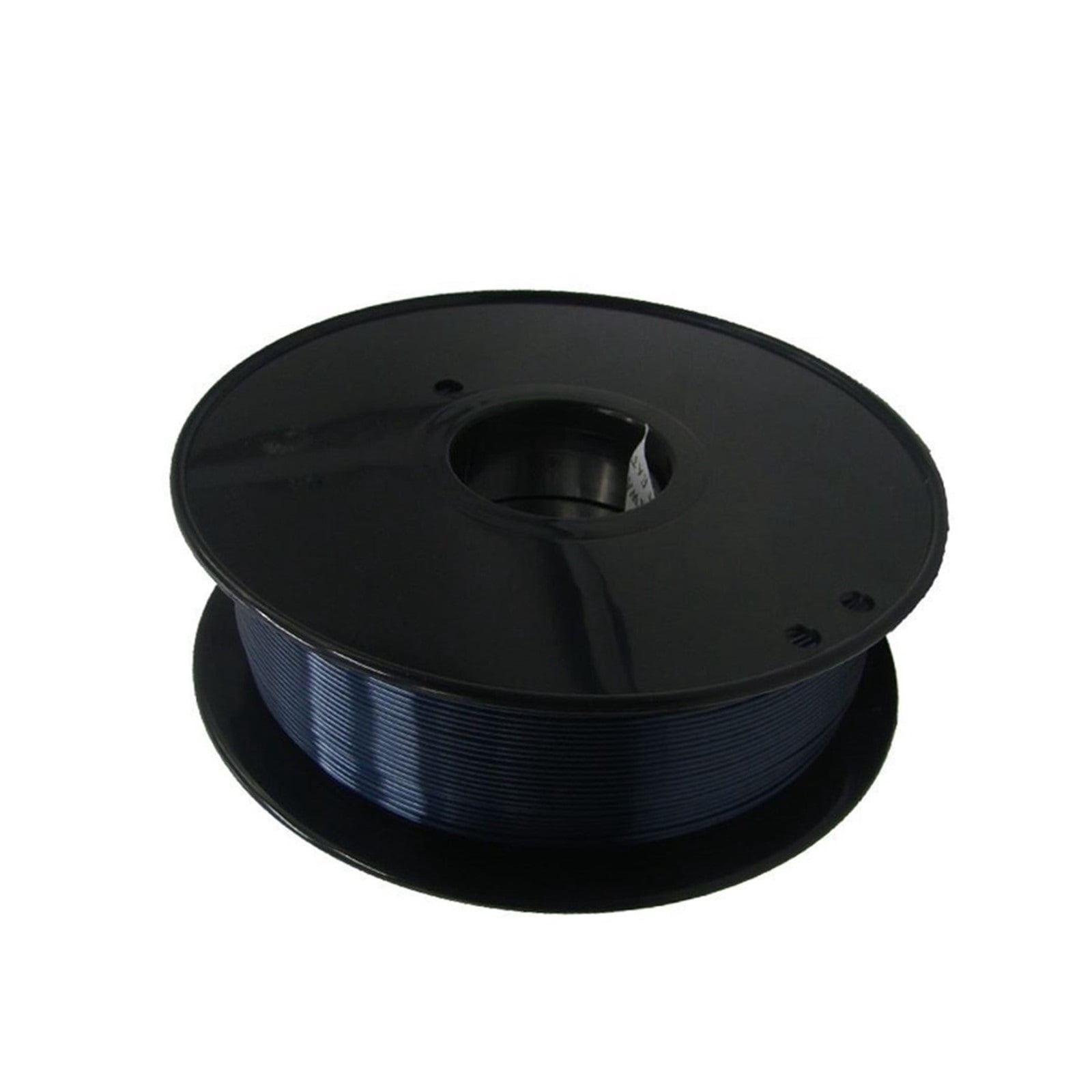 1.75mm Black Neatly Wound Filament, Silk-like PLA for 3D Printer, Dimensional Accuracy +/- 0.02mm, High Impact Resistance, 1KG