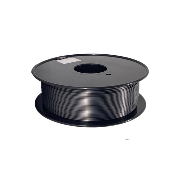 1.75mm Grey Neatly Wound Filament, Silk-like PLA for 3D Printer, Dimensional Accuracy +/- 0.02mm, 3D Printer Accessories, 1KG