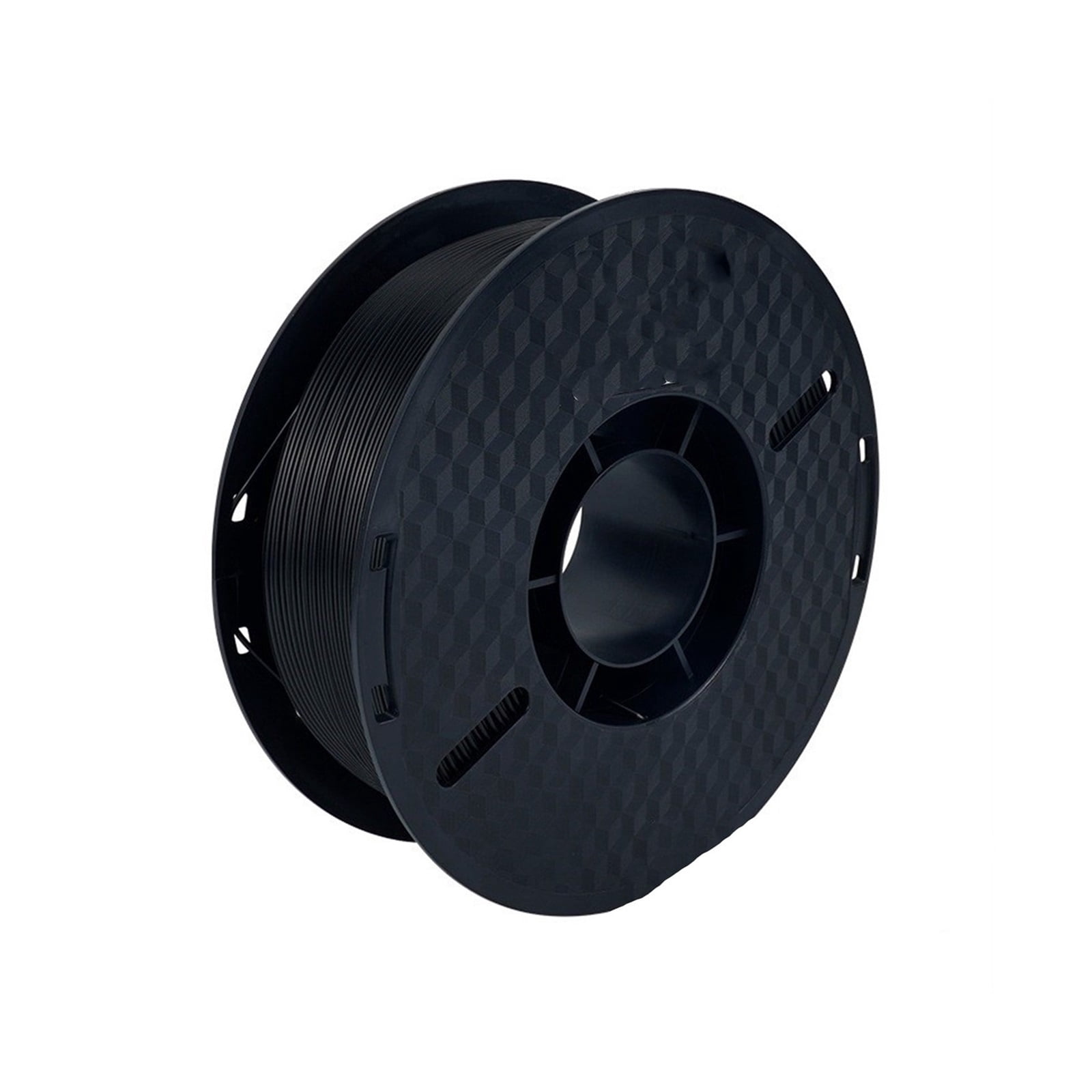 1.75mm PLA Solid Black Filament Fit Most 3D Printers, Easy-to-Print, No Pulling or Clogging, 1KG 3D Printer Accessories