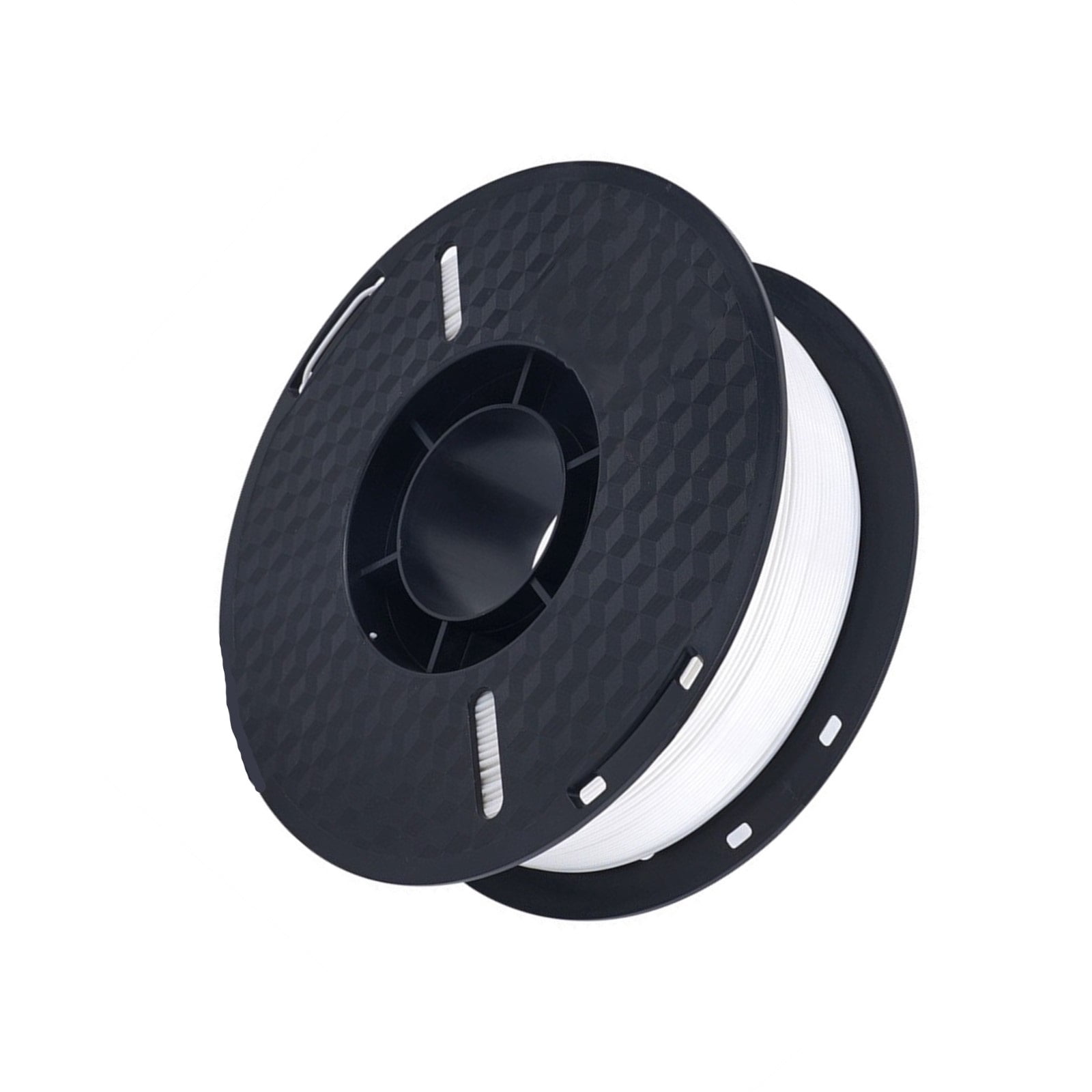 1.75mm PLA Solid White Filament Fit Most 3D Printers, Easy-to-Print, No Pulling or Clogging, 1KG 3D Printer Accessories