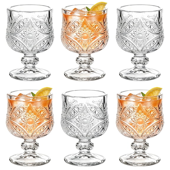 1.75oz Shot Glasses Set of 6/Super Cute Shot Glasses/Cordial Glasses/Sherry Glasses/Classical Style/Lead-free