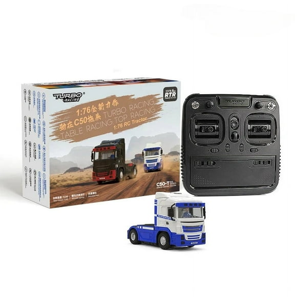 1/76 Turbo Racing C50-T  Remote Control Container Truck RTR
