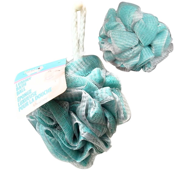 1.76 oz Lofah Mesh Body Scrubber/Bath Sponge:1CT