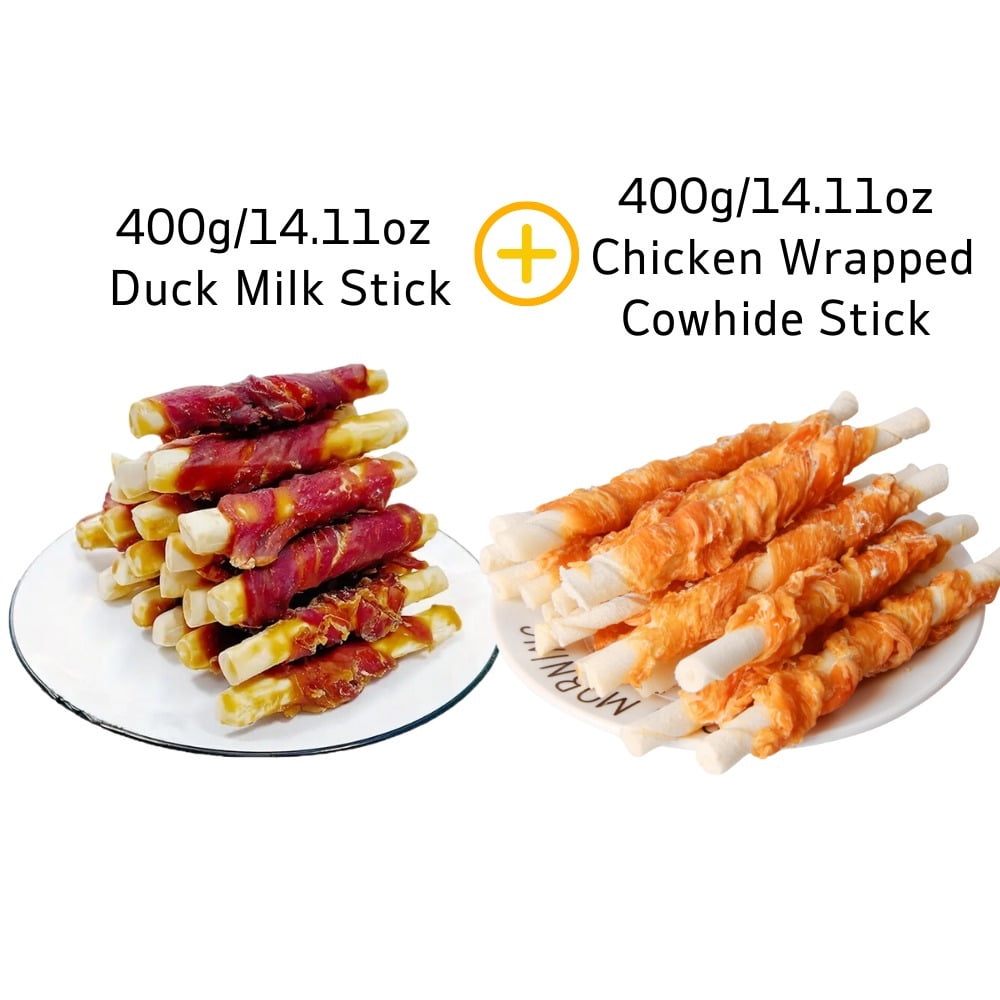 1.76LB/800g Mixed Flavor Series,  Easily Digestible, Dog Chews Long Lasting, And High Protein, Low Fat, Perfect Training Reward Snack For Small, Medium and Large Dogs