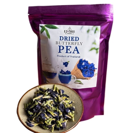 1.76oz x 30packs - Pure Dried Butterfly Pea Flower Tea Herbal