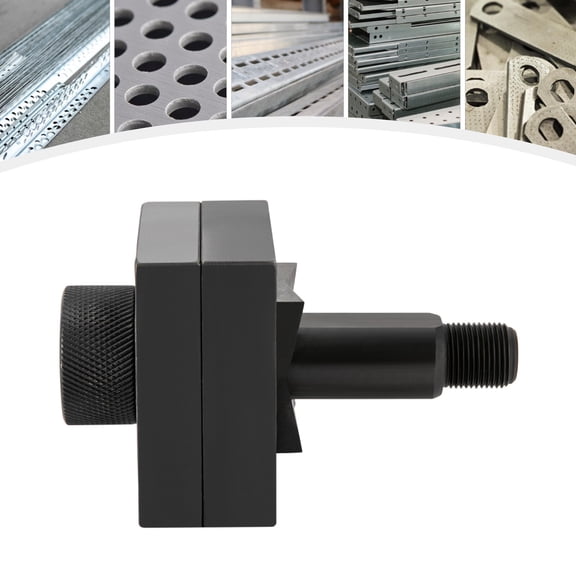 1.77*1.77in Black Square Manual Square Hydraulic Hole Punch Knockout Die Punching Die for Drilling