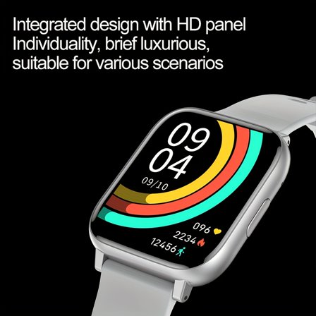 1.77-inch Smart Sports Watch, Supports Wireless Calling/receiving And Multiple Sports Modes, Sedentary Reminder, Weather Forecast, Message Notification, Multi-sports Mode, Suitable for Android And fo