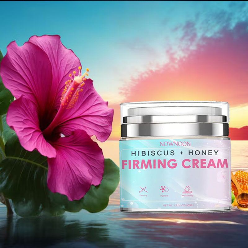 1.7Oz Instant Hibiscus & Honey Cream For Face, Winter Hydrates Face