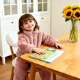 thumbnail image 1 of 1-7T Toddler Little Boys Girls Winter Warm Fleece Clothes 2Pcs Kids Casual Thick Plush Zipper Jacket Coat with Pockets + Solid Long Pant Set, 1 of 6