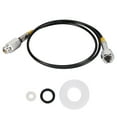 1.7m CGA320 Thread CO2 Soda External Hose Adapter Kit for Kitchen Soda Water Cylinder Bucket