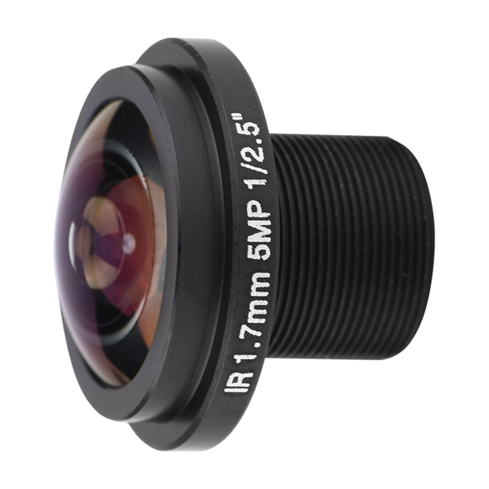 1,8 mm Fisheye-lens HD 5,0 pel IR M12-bevestiging 1/2,5 F2.0 voor CCTV IP-camera 180 graden brede kijkhoek Panoramische CCTV-cameralens