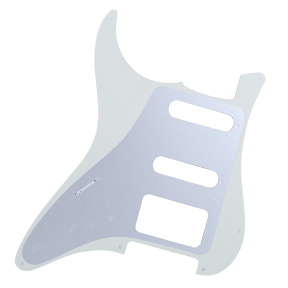 1.7mm Thick Electric Guitar Pickguard, 11-Hole Mirror Finish for  Style Stratocaster Replacement FD Musical Instrument Accessories