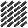 thumbnail image 1 of 1.7mm x 6mm Dowel Pin Carbon Steel Split Spring Roll Shelf Support Pin Fasten Hardware Black 20Pcs, 1 of 3