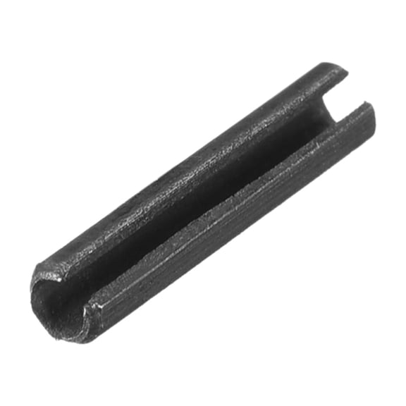1.7mm x 8mm Dowel Pin Carbon Steel Split Spring Roll Shelf Support Pin Fasten Hardware Black 30Pcs