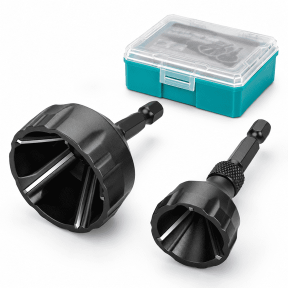 1/8"-1-3/8" Deburring External Chamfer Tool Set 2-pack