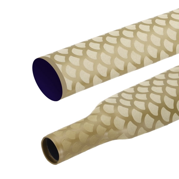 1.8:1 Heat Shrink Tubing for Fishing Rods,(Dia:25mm,3.3ft Gold)