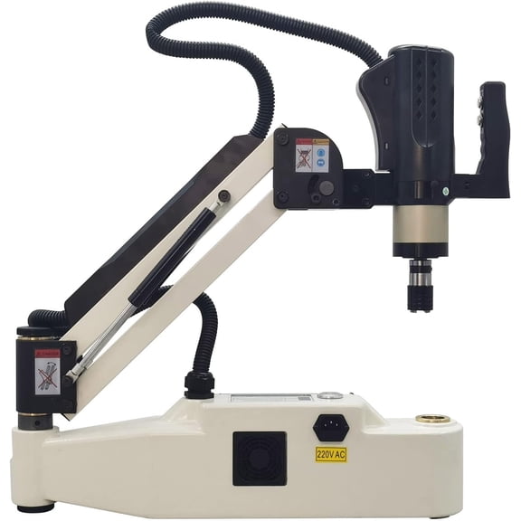 1/8"-11/4" Universal 360 Touch Tapping Machine Tapping Drilling Machine Worktable Threading Machine with Touchscreen 220V