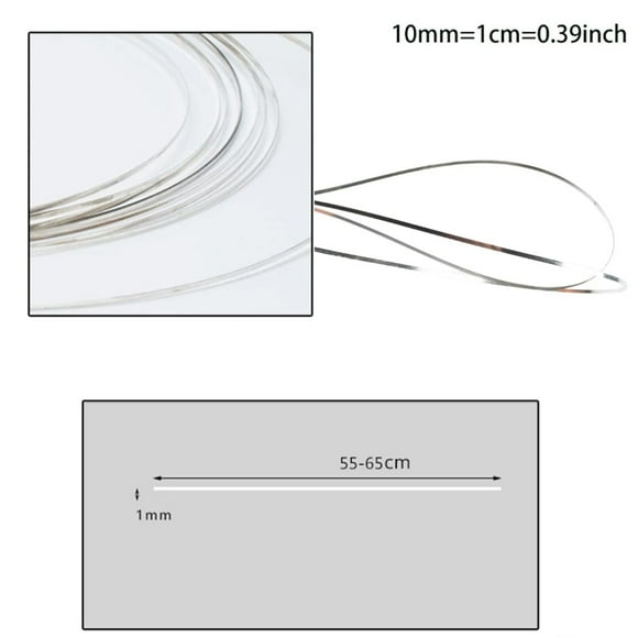 1.8-2.1Ft Silver Welding Rod Soldering Wire Low Melting Point Great Weldability