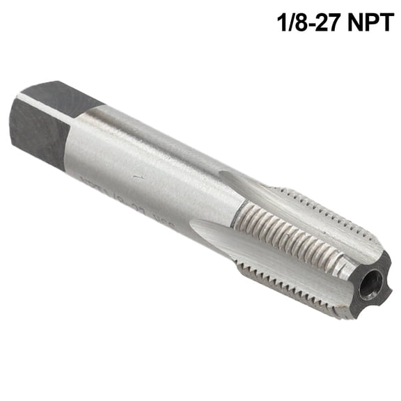1/8- 27 NPT HSS Taper Pipe Tap Standard High Speed Steel Thread Tap Repair Tool