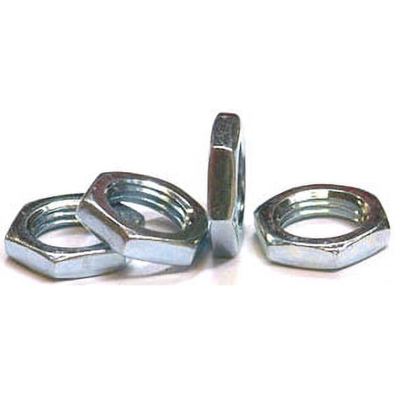 1/8-27 x 3/16" (9/16" AF) Panel Nuts / Steel / Zinc - 2000 Piece Carton