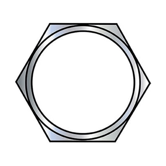 1/8-27X1/8 Hex Panel Nut Zinc 9/16"AF (Pack Qty 2,000) BC-020209NP
