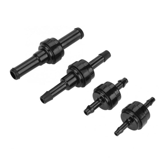 1/8 "3/16" 1/4 "5/16" One Way Non Return Check Valve For Fuel Inline Air Liquid Electric valve 3pcs ,Easy to Install