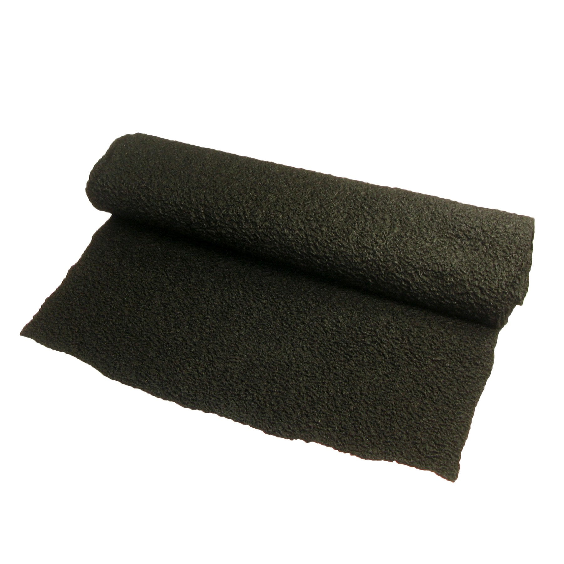 1/8" (3.2mm) Crepe Rubber - 18" x 20" Sheets - Black