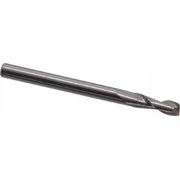 1/8", 3/8" LOC, 1/8" Shank Diam, 1-1/2" OAL, 2 Flute, Solid Carbide Square End Mill
