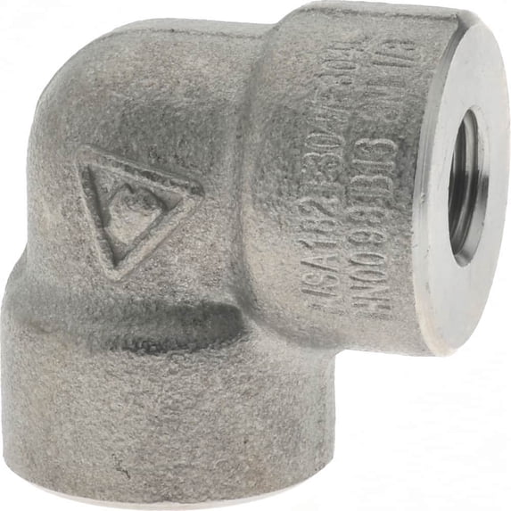 1/8" 304/304L Stainless Steel Pipe 90° Elbow