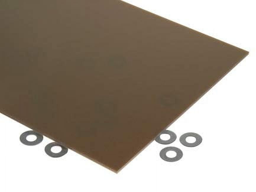 1/8" (3mm) Light Tinted Bronze 12"x12" Translucent Acrylic Plexiglass 0
