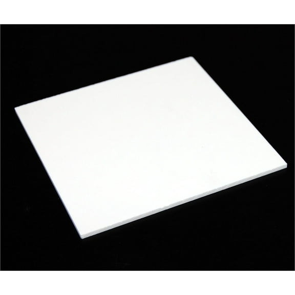 1/8" (3mm) Solid White Acrylic 24"x12" Sheet Plexiglass Cast Nominal Size AZM