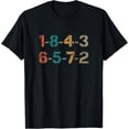 thumbnail image 1 of 1-8-4-3-6-5-7-2 18436572 Firing Order Engine V8 Vintage T-Shirt, 1 of 5