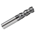 thumbnail image 1 of 1/8" 4 Flute FUSION Advanced Performance Variable Helix Carbide End Mill, AlTiCrN Coated Stub Length, .250"LOC, 1 of 1