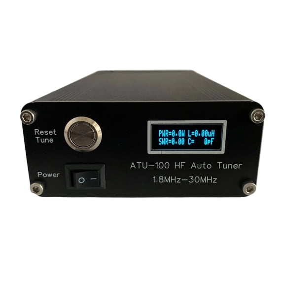 1.8-50MHz Automatic Antenna Tuner by N7DDC + 0.91 OLED V3.2 Version - Reliable Performance