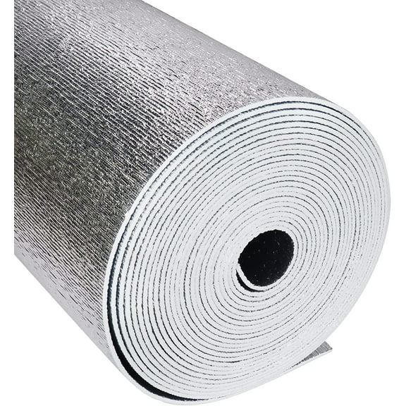 1/8" Automotive Heat Shield Car Insulation Thermal Sound Deadening Material Noise Blocking with Install Tool