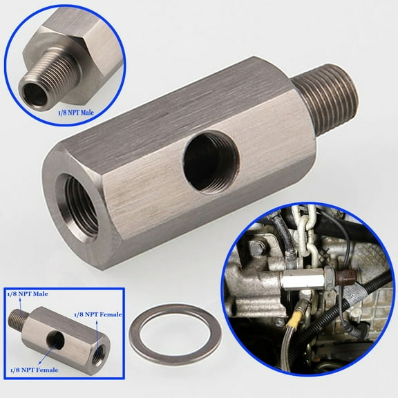 1/8" BSPT Turbo Adapter 50mm/1.97inch Universal Sensors Practical Tool