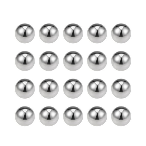1/8" Bearing Balls, 316L Stainless Steel G100 Precision Balls 50 Pack