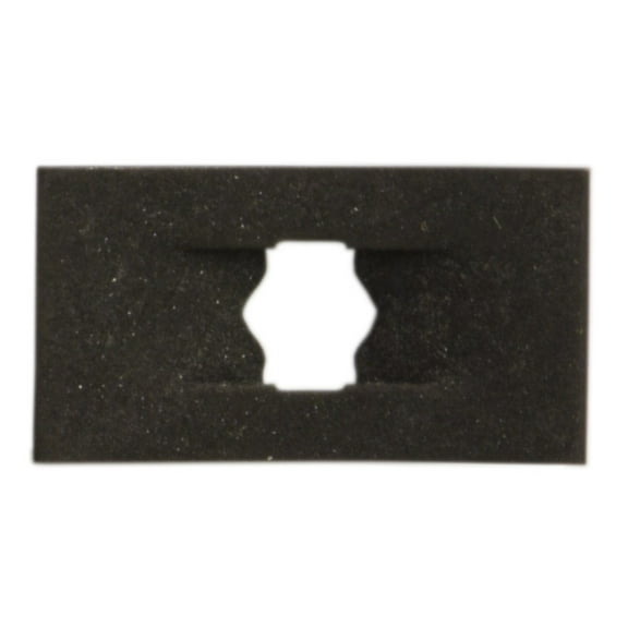 1/8" Black Phosphate Rectangular Push Nuts PBRP-016